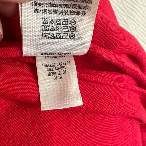 Victoria's Secret PINK Crop Short Sleeve Top Campus style - Picture 7 of 8